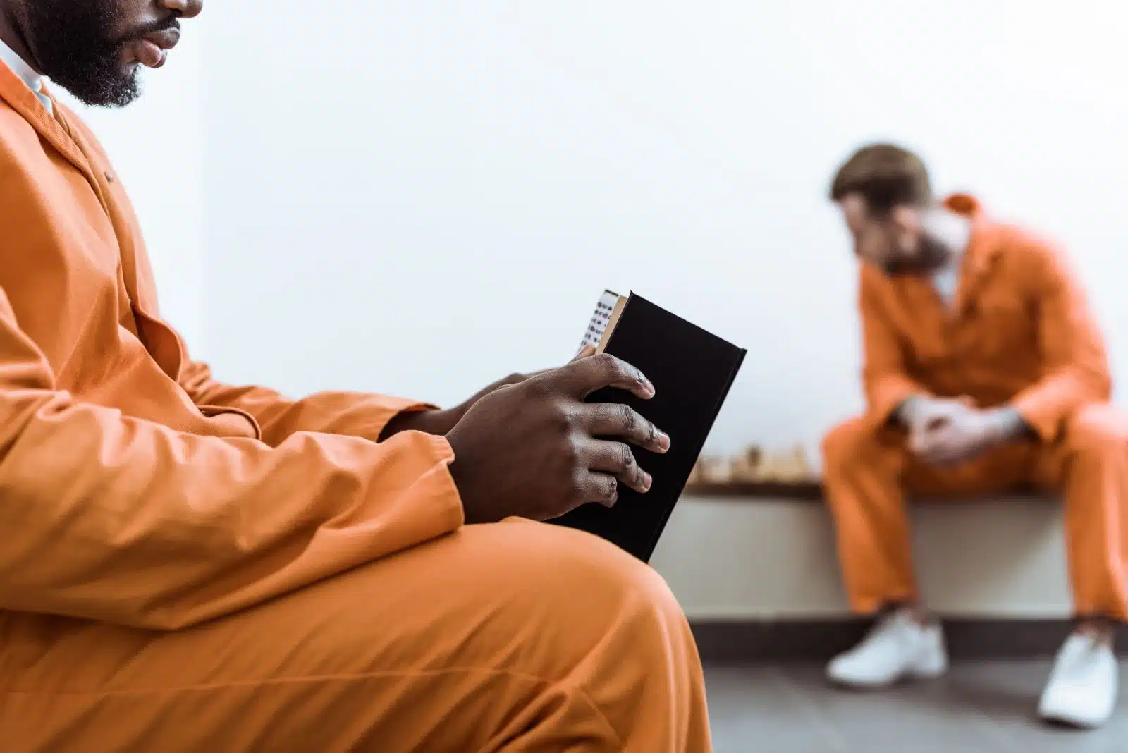 Inmates reading shutterstock 1030245703