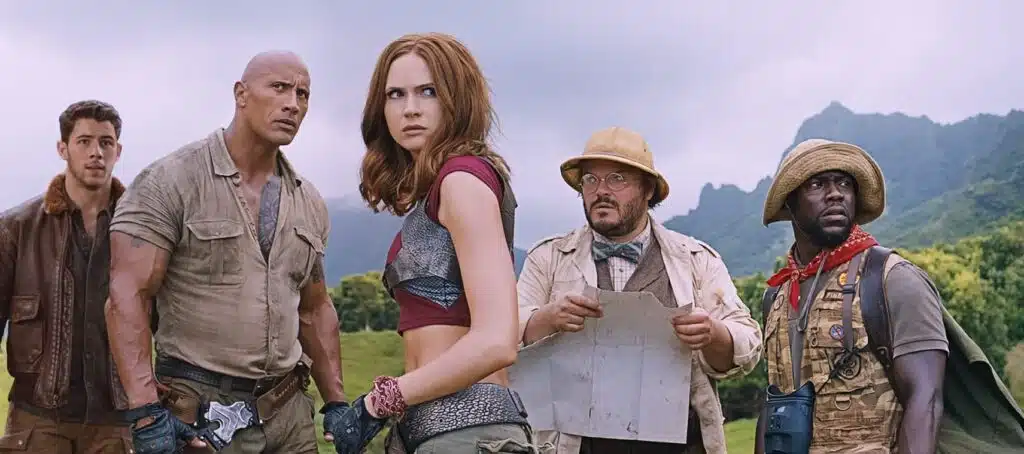 jumangi welcome to the jungle columbia pictures