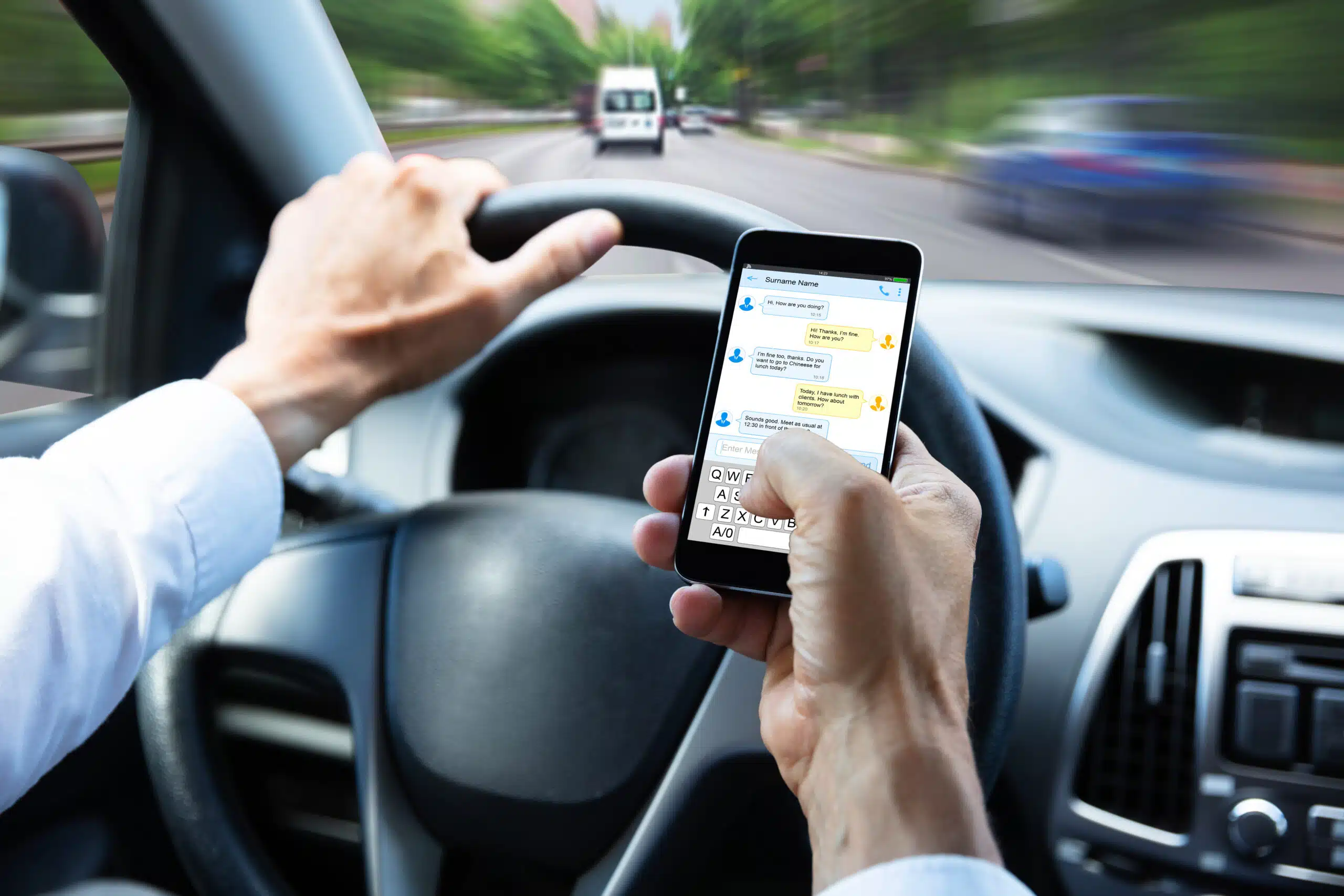 Texting while driving shutterstock 1164153049 scaled