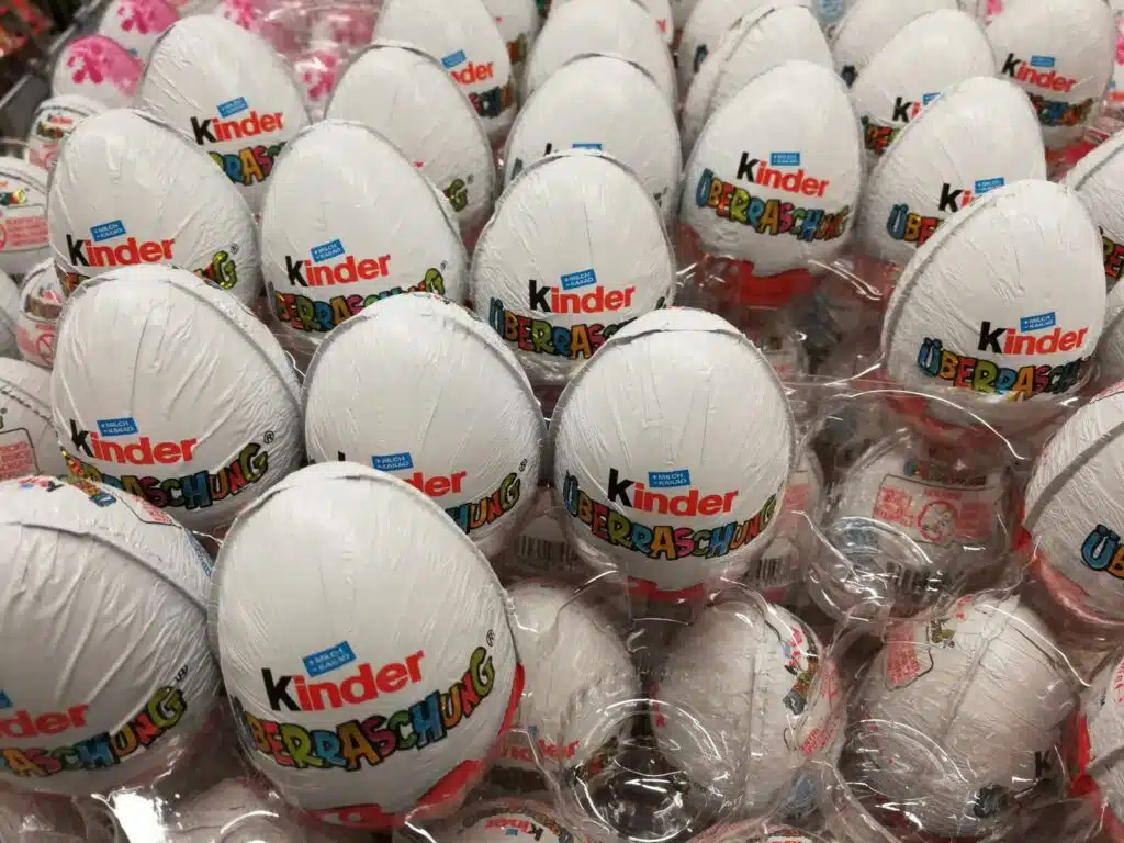 Kinder Eggs from Germany shutterstock 618732206