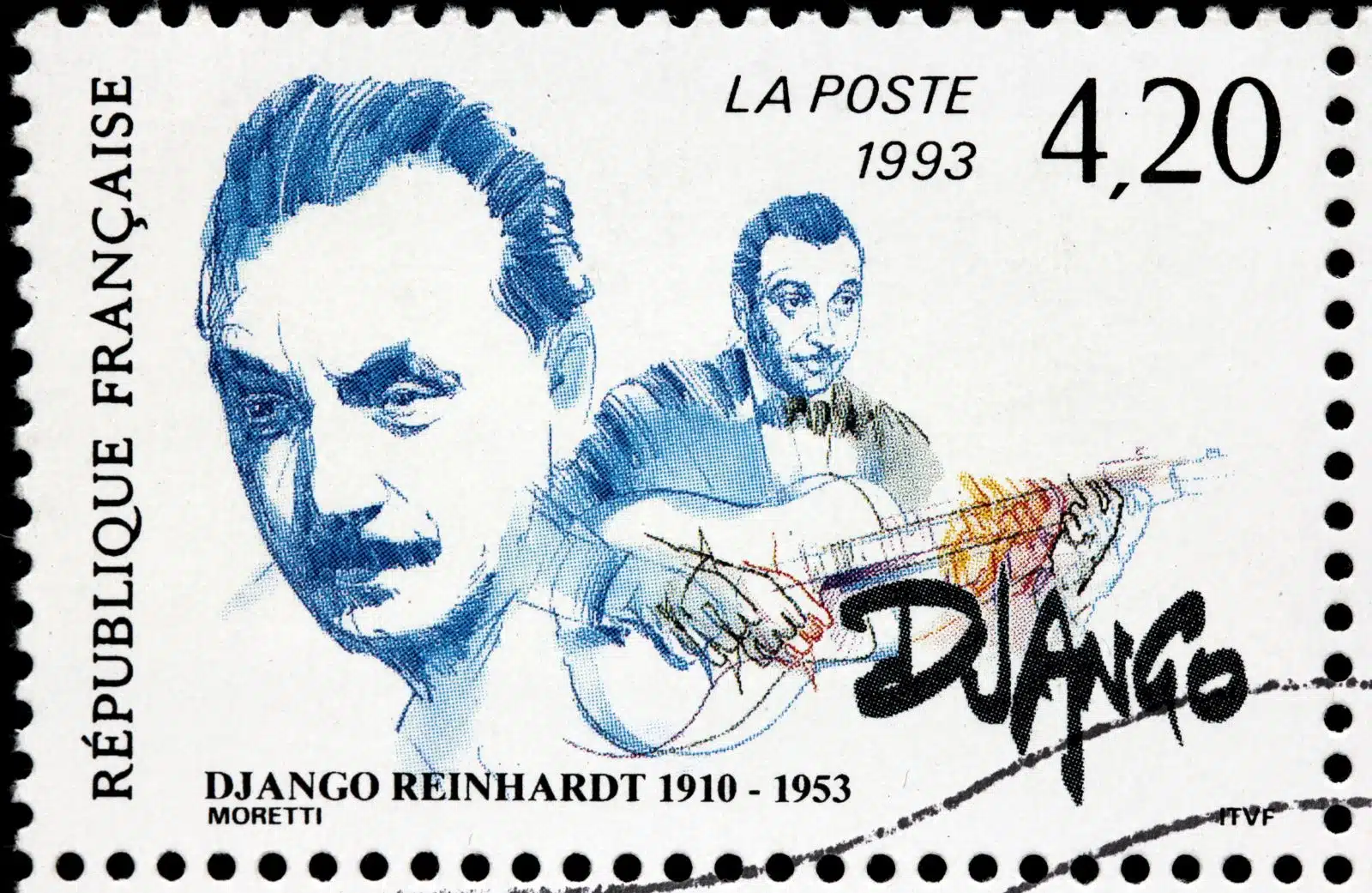 Django Reinhardt Stamp shutterstock 298516112