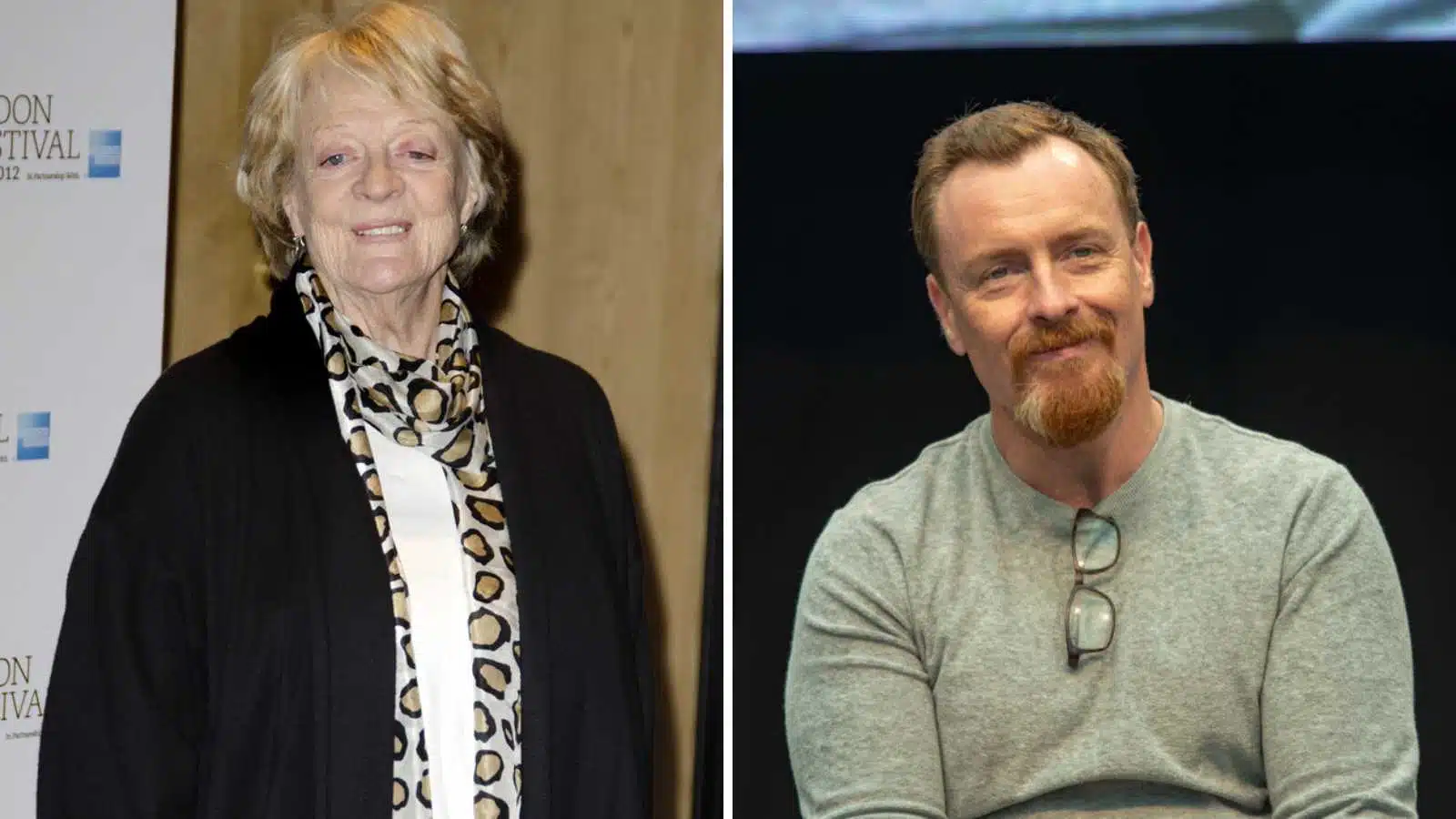 Maggie Smith and Toby Stephens