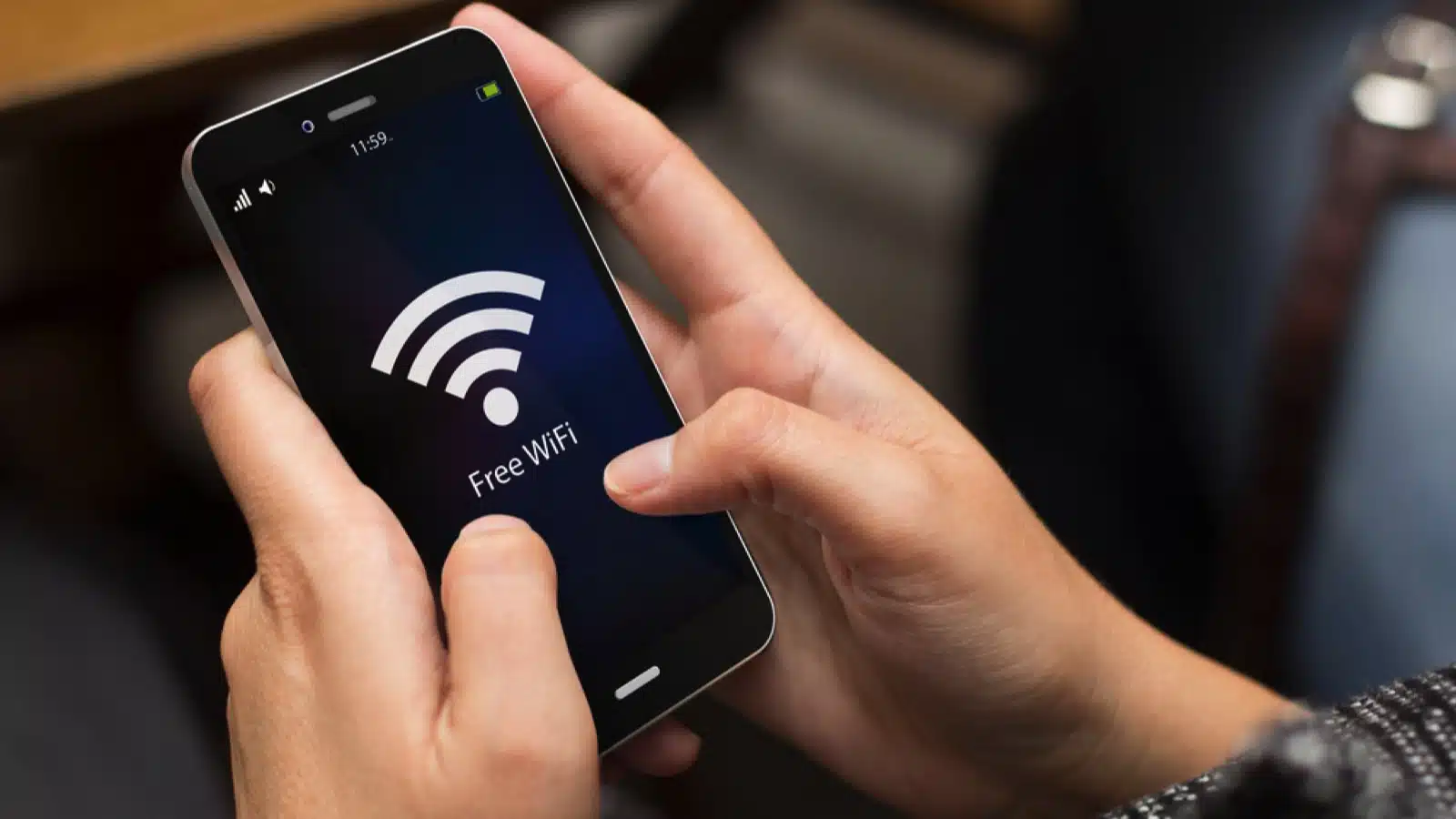 Mobile connecting to WiFI